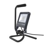 Ledvance LED flomlys Byggelampe S-Stand 30W 2700lm 120D - 840 kald hvit | IP65 - symmetrisk