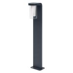 Ledvance Smart+ Wi-Fi LED Sokkelampe Cascade Mørk Grå Udendørs 10W 420lm - 830 Varm Hvit | 80cm - RGBW - Dimbar