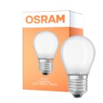Osram LED Superstar E27 Ball Filament Matt 3.4W 470lm - 940 Kald Hvit | Beste Fargegjengivelse - Dimbar - Erstatter 40W