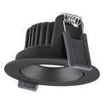 Ledvance LED spot Adjust Aluminium svart 8W 680lm 36D - 930 varm hvit | Utskjæring 68mm - IP20 - beste fargegjengivelse - dimbar