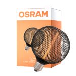 Osram Decor Straw E27 Tubular Filament Klar 3.5W 110lm - 818 Ekstra Varm Hvit | Dimbar - Erstatter 15W