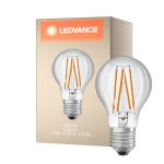 Ledvance Classic LED E27 Pære filament klar 7.3W 806lm - 827 ekstra varm hvit | erstatter 60W