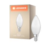 Ledvance Classic LED E14 Mignon matt 4.9W 470lm - 827 ekstra varm hvit | erstatter 40W