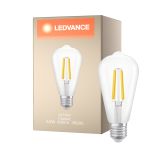 Ledvance filament LED E27 Pære klar 3.8W 806lm - 830 varm hvit | erstatter 60W