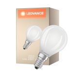 Ledvance LED Classic E14 Pære Filament Matt 2.2W 470lm - 827 Ekstra Varm Hvit | Erstatter 40W