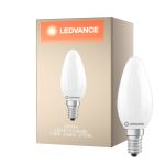 Ledvance Classic LED E14 Mignon Matt 1.8W 250lm - 827 Ekstra Varm Hvit | Erstatter 25W