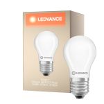Ledvance Classic LED E27 Pære Matt 3.4W 470lm - 827 Ekstra Varm Hvit | Erstatter 40W