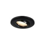 Nordlux Umberto Downlight Aluminium Svart | Egnet for GU10