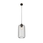Emibig Pendel Lampe Vander Stål Svart | Egnet for 1x E27 - Max 15W