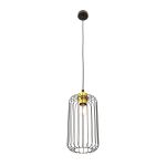 Emibig Pendel Lampe Vander Stål Svart | Egnet for 1x E27 - Max 15W