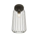 Emibig Taklampe Barn Stål Svart | Egnet for 1x E27 - Max 15W