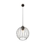 Emibig Pendel Lampe Nando Stål Svart | Egnet for 1x E27 - Max 15W