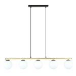 Emibig Pendel Lampe Allora Stål Svart | Egnet for 5x E14 - Max 10W