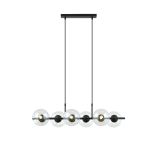 Emibig Pendel Lampe Rory Stål Svart | Egnet for 6x E14 - Max 10W