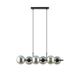 Emibig Pendel Lampe Rory Stål Svart | Egnet for 6x E14 - Max 10W