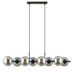 Emibig Pendel Lampe Rory Stål Svart | Egnet for 8x E14 - Max 10W