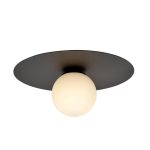 Emibig Taklampe Solar Stål Svart | Egnet for 1x E14 - Max 10W