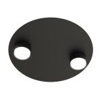 Emibig Taklampe Bolx Stål Svart | Egnet for 2x GX53 - Max 12W