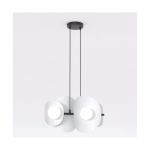 Emibig Pendel Lampe Elementi Stål Grå | Egnet for 4x G9 - Max 8W