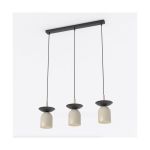 Emibig Pendel Lampe Ego Stål Brun | Egnet for 3x E14 - Max 10W