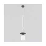 Emibig Pendel Lampe Ego Stål Hvit | Egnet for 1x E14 - Max 10W