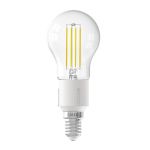 Calex Smart Tuya Wifi E14 Ball 4.5W 450lm - 818-830 Innstillbar Hvit | dimbar - erstatter 40W 