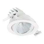 Philips LED Spot LuxSpace Accent Compact RS771B 14W 1700lm 36D - 930 Varm Hvit | 130mm - Beste Fargegjengivelse