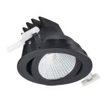 Philips LED Spot LuxSpace Accent Compact Svart RS771B 26W 2700lm 36D - 930 Varm Hvit | 130mm - Beste Fargegjengivelse