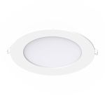 Noxion LED Downlight Slim V2.0 12W 1200lm 120D - 830 Varm Hvit | 170mm - Utskjæring 150mm - IP44 - Dali Dimbar 