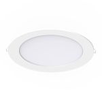 Noxion LED Downlight Slim V2.0 20W 2000lm 120D - 840 Kald Hvit | 225mm - Utskjæring 200mm - IP44 - Dali Dimbar 