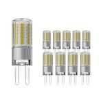 Fordelspakning 10x Noxion Bolt LED Capsule G9 4.8W 600lm - 827 ekstra varm hvit | erstatter 50W