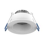 Noxion LED Spot Ares Dyp Hvit 6W 540lm 927-940 3CCT - med Inner Sirkel Hvit| Utskjæring 68mm