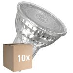 Fordelspakning 10x Ledvance LED Spot GU10 PAR16 6.1W 575lm 60D - 840 Kald Hvit | Erstatter 80W