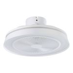 Eglo Ventilator Vallonia 1 ABS Hvit 31.7W 3200lm - 827-865 Innstillbar Hvit + RGB | Dimbar