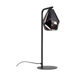 Eglo Bordlampe Carlton 4 Stål Svart Kobber | IP20 - Egnet for 1x E27 