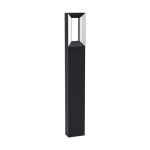 Eglo Sokkelampe Riforano Aluminium Svart 5W 550lm - 830 Varm Hvit | IP44