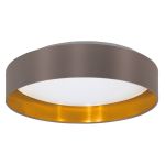 Eglo Taklampe Maserlo 2 Stål Hvit 20W 2400lm - 830 Varm Hvit