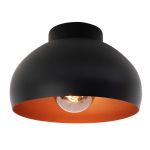 Eglo Taklampe Mogano 2 Svart, Kobber | Egnet for E27