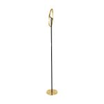 Eglo Gulvlampe Castelpoto Stål Brushed Messing, Svart 17.6W 2000lm - 830 Varm Hvit | Dimbar