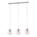 Eglo Pendel Lampe Ariscani 2 Stål Krom | Egnet for 3x E27