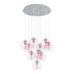 Eglo Pendel Lampe Ariscani 2 Stål Krom | Egnet for 10x E27