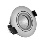 Noxion LED spot Aqua Vippbar Brannsikker Aluminium 6W 400lm 36D - 927 ekstra varm hvit | Utskjæring 92mm - IP65 - beste fargegjengivelse - dimbar