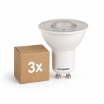 Fordelspakning 3x Sylvania RefLED ES50 LED Spot GU10 PAR16 230lm 36D - 830 Varm Hvit | Erstatter 25W