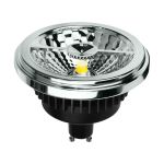 Noxion Lucent LED Spot GU10 AR111 15W 850lm 40D - 930 Varm Hvit | Beste Fargegjengivelse - Dimbar -  Erstatter 75W