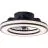 Brilliant Mondello Ventilator Plast Svart 23W 3100lm - 827-865 CCT | 420mm - Fjernkontroll Dimbar