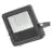 Ledvance Smart+ Wifi LED flomlys Mørk grå 10W 630lm 100D - 830 varm hvit | IP65 - dimbar - RGBW - symmetrisk