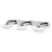 Ledvance Smart+ Wifi LED Veggbelysning Baderomsbelysning Sølv 18W 1200lm - 830-865 Innstillbar Hvit | IP44