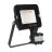Ledvance LED flomlys Kompakt svart 20W 1800lm 100D - 830 varm hvit | IP65 - symmetrisk - Bevegelses- og lyssensor