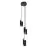 Ledvance LED Pendel Lampe Twist Svart 24W 1200lm - 830-865 Innstillbar Hvit | Dimbar