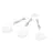 Ledvance LED Decor Spot Magnet Aluminium Hvit 8W 390lm - 830 Varm Hvit